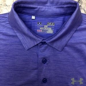 Under Armour loose fit polo Polo blue/purple